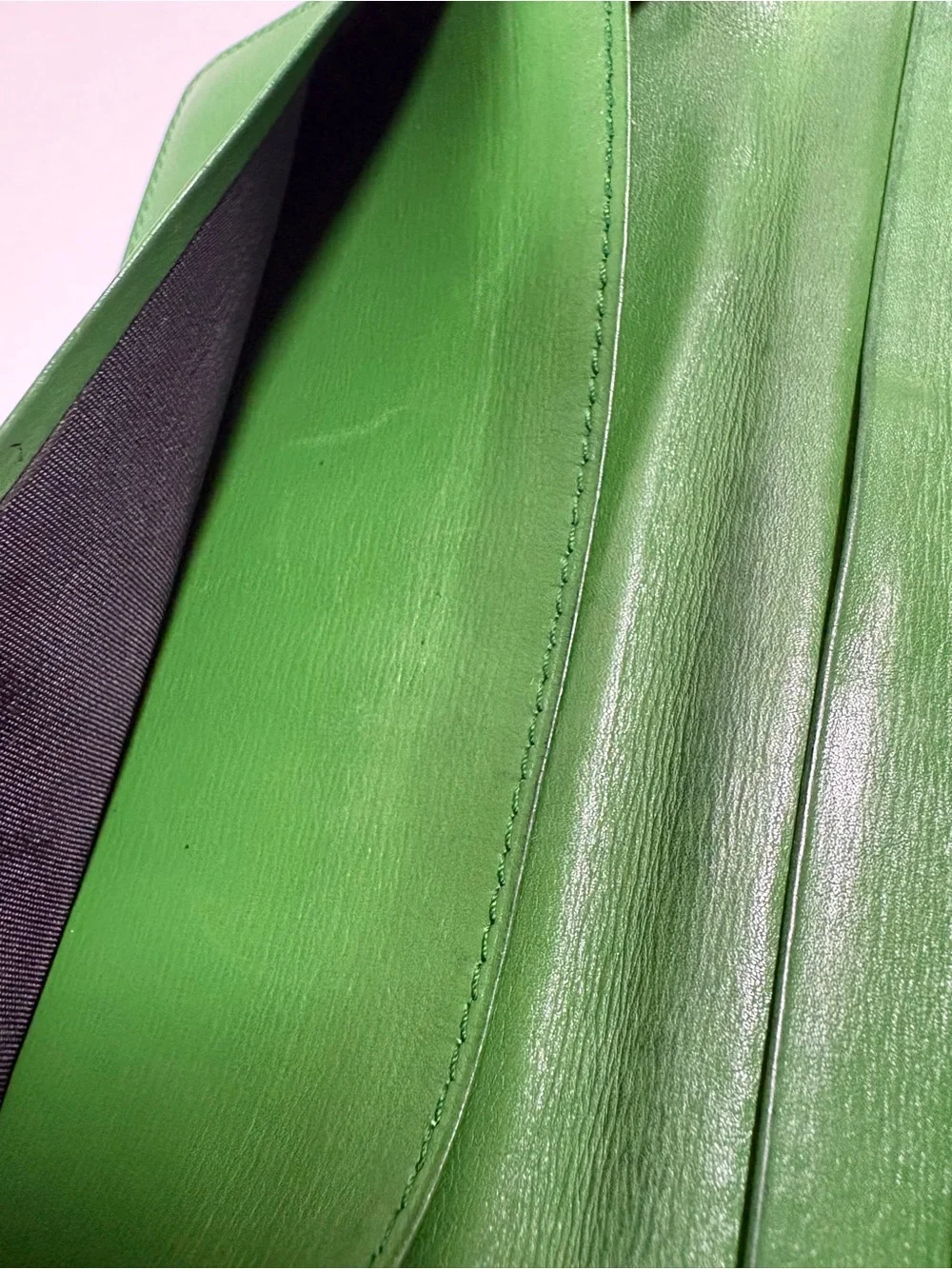 Louis Vuitton Borneo Green Epi Leather Long Bifold / Agenda Wallet